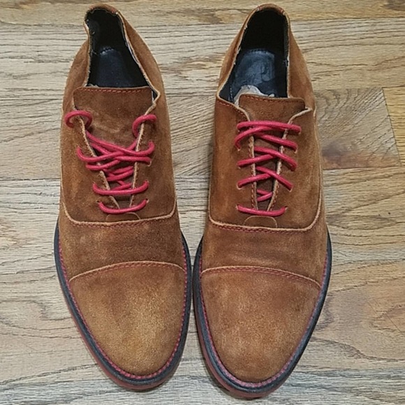 Donald J. Pliner Other - Donald J pliner Evan brown suede oxfords men's sz 7
